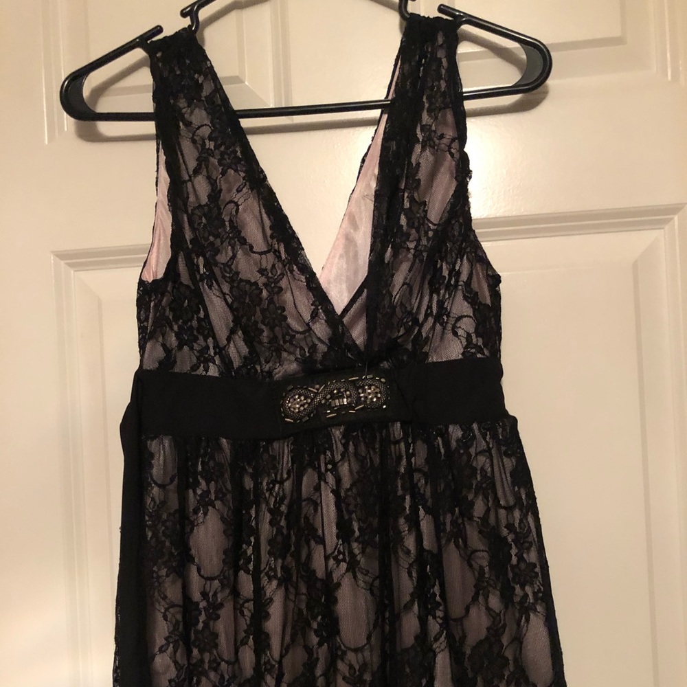 Beautiful lace black top